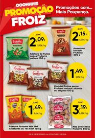 Folheto Froiz semana 40 Página 4: Noz com casca Frutorra €3,19, Amendoim torrado Frutorra €2,15