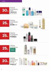 Folheto Well's Página 4: rosto TODOS os produtos 30% rosto sobre pvp recomendado URIAGE EAU THERMALE URIAGE Hyseac 25% TODOS