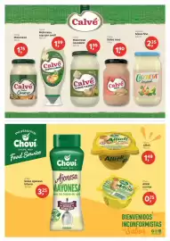 Folleto Suma Supermercados Página 9: Calvé maionesa casolana €1,95, Calvé Maionesa cap per avall €1,99