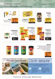 Folleto Plusfresc Página 15: Frit Ravich patata casolana, ondulada o palla €0,65, L'ESCALA anxoves oli €1,99