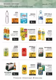 Folleto Plusfresc Página 17: Schweppes tònica, pink zero o zero llauna €0,49, Bezoya bag-in-box €3,49