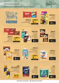 Folleto Plusfresc Página 20: Nestlé postre làcti iogolino maduixa i poma €0,63, Nescafé café esp. clàssic o vainilla €3,99