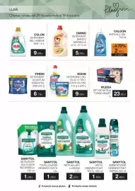 Folleto Plusfresc Página 22: Omino detergent blanco marsella €5,99, Dixan detergent gel blau o trio-caps 43-72m €9,89