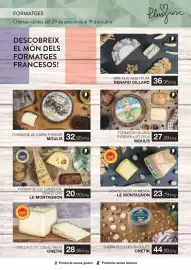 Folleto Plusfresc Página 36: Formatge de vaca pyrénée llet crua moulis €27,99, Le Montagnon comté d.o.p. 12 meses €23,79
