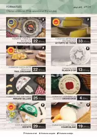Folleto Plusfresc Página 37: Formatge brie blason d'or €13,95, Renard Gillard formatge brie amb nabius €25,55