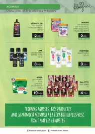 Folleto Plusfresc Página 8: Vanish llevantagues €5,99, Ariel detergent pods original €19,99