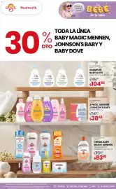 Catálogo Woolworth Página 3: DETSOL DELCOL Woolworth. ¡Aquí sí tienen todo! tu BEBE se la sabe 30% TODA LA LÍNEA BABY MAGIC