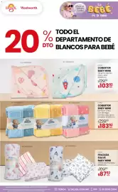 Catálogo Woolworth Página 7: Baby Moments Frazada Baby Mink €87,92, Baby Mink cobertor baby mink bombón chiko €183,92