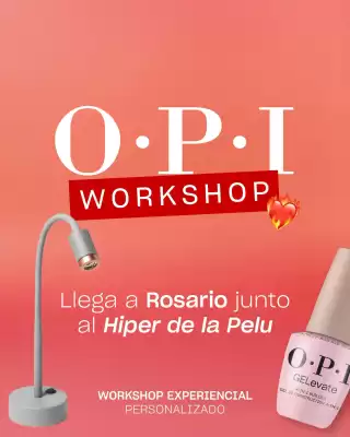 Opi Esmaltes (válido hasta 30-09)