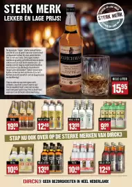 Dirck 3 folder week 40 Pagina 12: Oblomov vodka €10,49, Sunny Bay Rum €13,99
