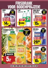 Dirck 3 folder week 40 Pagina 18: Red Bull Energy Drink €29,99, 7-up €1,00