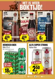 Dirck 3 folder week 40 Pagina 19: Heineken bier €18,00, Alfa super strong €2,50