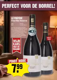 Dirck 3 folder week 40 Pagina 3: Le Préféré Pinot Noir Reserve €7,99