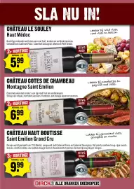 Dirck 3 folder week 40 Pagina 5: Château Haut Boutisse Saint Emilion Grand Cru €9,99
