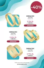 Briju gazetka Strona 14: Obrączki złoto 585 OB0044-108 Briju €3.534,00, Obrączki złoto 585 OB0040-108 Briju €3.174,00