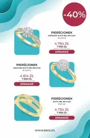 Briju gazetka Strona 7: Pierścionek mieszane złoto 585 brylant BI-000714 Briju €4.614,00