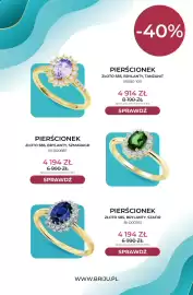 Briju gazetka Strona 8: Pierścionek złoto 585 brylanty szafir BI-000761 Briju €4.194,00