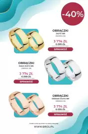 Briju gazetka Strona 9: Obrączki białe złoto 585 OB0005-108 Briju €3.774,00