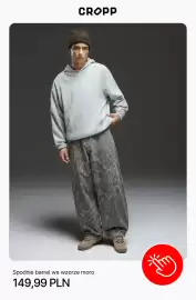 Cropp gazetka tydzień 40 Strona 5: Spodnie barrel we wzorze moro Cropp €149,99