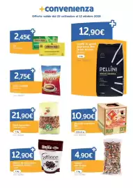 Volantino C+C Italmarket Pagina 12: Noci sgusciate Abbasciano €21,90, Biscotti colazione BIS Prada €10,90
