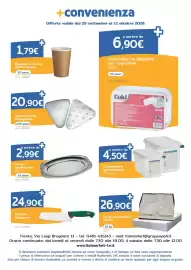 Volantino C+C Italmarket Pagina 16: Contenitore gastronomia Araven €4,50, Vassoi in alluminio Cuki €2,99