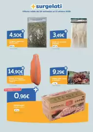Volantino C+C Italmarket Pagina 2: Vongole sgusciate del pacifico €4,50, Filetti di merluzzo d'Alaska €3,49