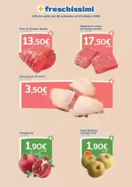 Volantino C+C Italmarket Pagina 4: Sovracosce di pollo €3,50, Roastbeef cuore di bovino adulto €17,50
