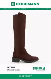 Deichmann gazetka tydzień 40 Strona 11: Wysokie kozaki Catwalk €199,99