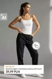 Sinsay gazetka tydzień 40 Strona 10: Spodnie jogger z domieszką wiskozy soft touch €39,99