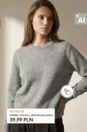 Sinsay gazetka tydzień 40 Strona 8: Sweter chunky z domieszką wełny €39,99