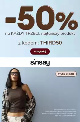 Sinsay (ważność do 5-10)