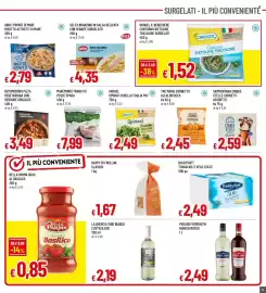 Volantino Famila Pagina 11: Orogel spinaci cubello foglia piu' €2,49, Maremundi tranci di pesce spada €7,99