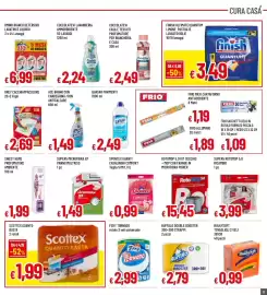 Volantino Famila Pagina 21: Spontex guanti casalinghi comfort €0,99, L'Acchiappacolore Grey €2,69