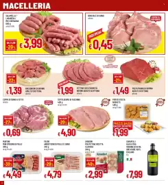 Volantino Famila Pagina 6: Fileni Arrostitini di Pollo e Suino €4,79, Mini Spiedini di Pollo €4,49
