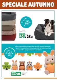 Volantino Iper La Grande Pagina 4: SPECIALE AUTUNNO Lovet Cuccia Elba 60x80 cm LEOPET SCONTO CARTA VANTAGGI €39,90 40%