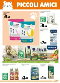 Volantino Iper La Grande Pagina 7: Lettiera agglomerante Bianco attracting BIOLAT'S €7,99, Trucioli di legno Prestige €1,49