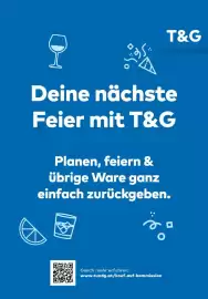 T&G Flugblatt Seite 9: پرتوده Deine nächste Feier mit T&G Planen, feiern & übrige Ware ganz einfach zurückgeben. Gleich mehr
