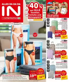 Interspar Flugblatt woche 40 Seite 10: New York Hartschalen-Koffer »Professional« €41,94