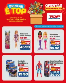 Encarte Rede Top Página 3: Boneca barbie fashion sortida un. €45,99, Carrinho Hot Wheels Básico €19,90