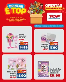 Encarte Rede Top Página 5: Boneca Sereia Arco-Iris €14,99, Livro ciranda mega kit unicórnios c/ acessórios un. €29,99