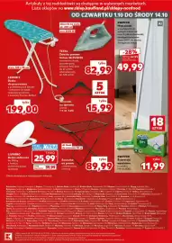 Kaufland gazetka Strona 17: Deska do prasowania Leifheit €199,00, Suszarka €89,99