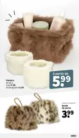 Catalogue Wibra page 5: Butée de porte €3,99, Paniers €5,99