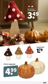 Catalogue Wibra page 8: Ornement champignon €3,49