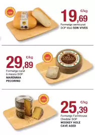 Folleto BonpreuEsclat Página 11: DOP Maó SON VIVES Formatge semicurat €19,69, Maremma Pecorino €29,89