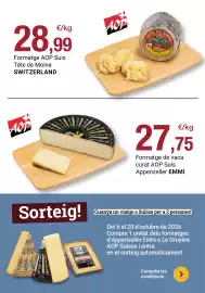 Folleto BonpreuEsclat Página 13: Appenzeller EMMI €27,75, Tête de Moine €28,99