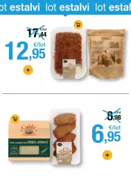 Folleto BonpreuEsclat Página 14: Fideuà €12,95, Carlit puré de patata amb pebre i romaní €6,95