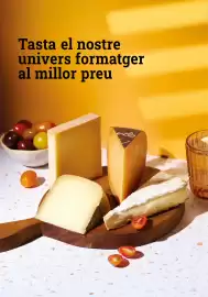 Folleto BonpreuEsclat Página 4: Tasta el nostre univers formatger al millor preu