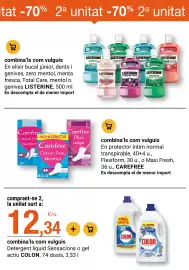 Folleto BonpreuEsclat Página 57: Colon Detergent líquid Sensacions o gel actiu €12,34