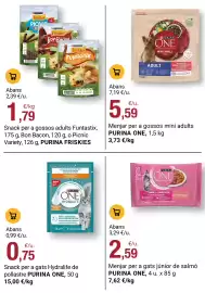 Folleto BonpreuEsclat Página 78: Purina one menjar per a gats júnior de salmó €2,59