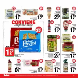 Volantino Supermercati Gulliver Pagina 15: Mega Maxi Hamburger con semi di sesamo Roberto €1,19, Gran Pavesi il cracker €1,79